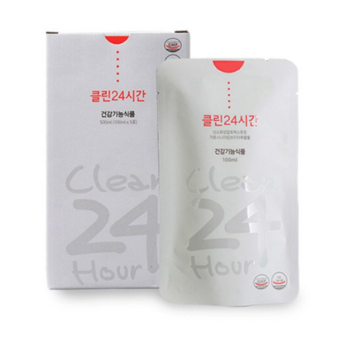 클린24시간 탄수화물 차단 다이어트 쾌변 보조 식품, 100ml, 5개 대표 이미지 - 식욕 억제 추천