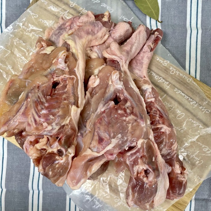 육수용 닭뼈 손질닭뼈 10kg 잔골 몸통닭뼈, 3kg 대표 이미지 - 뼈치킨 추천