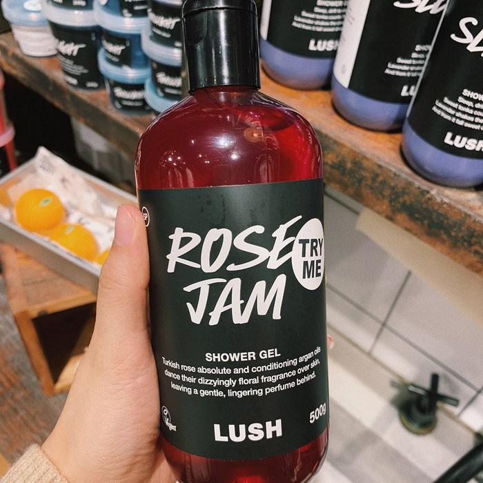 [Lush] 러쉬 로즈잼 샤워젤 500g Rose Jam Shower Gel 호주직배송 바디워시, 1개 대표 이미지 - 러쉬 샤워젤 추천