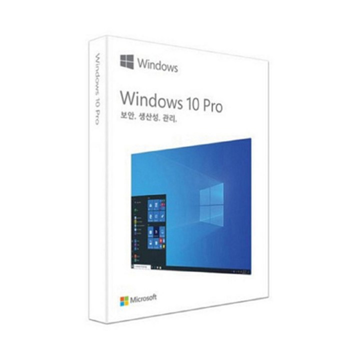 [마이크로소프트] 윈도우10 프로 정품 Windows 10 Pro