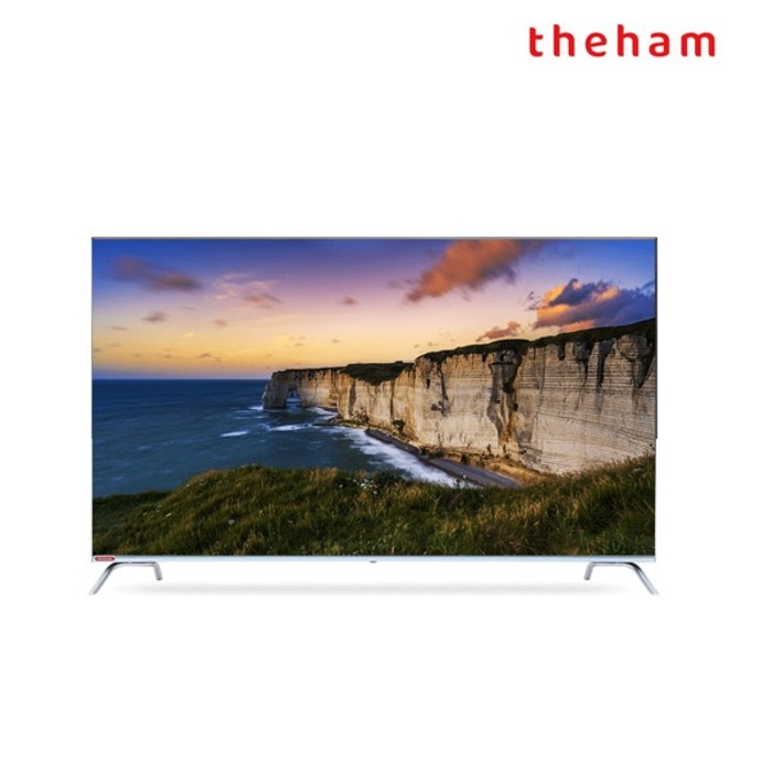 더함 4K UHD LED TV, 125cm(50인치), U501UHD, 스탠드형, 자가설치 대표 이미지 - 안드로이드 TV 추천