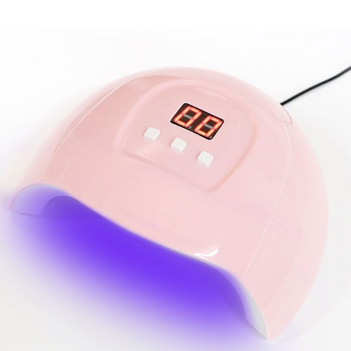 아이빛 LED UV램프 레진 셀프 젤네일 램프, 01.핑크삥꾸, 1개 대표 이미지 - 젤 램프 추천