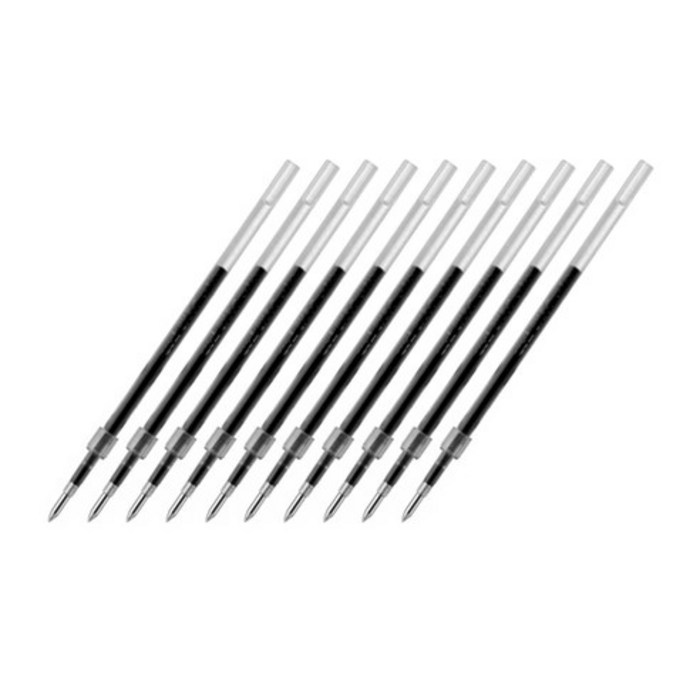 유니 제트스트림 유성펜 리필심 1.0mm SXR-10, 블랙, 10개입 대표 이미지 - 제트스트림 볼펜 추천