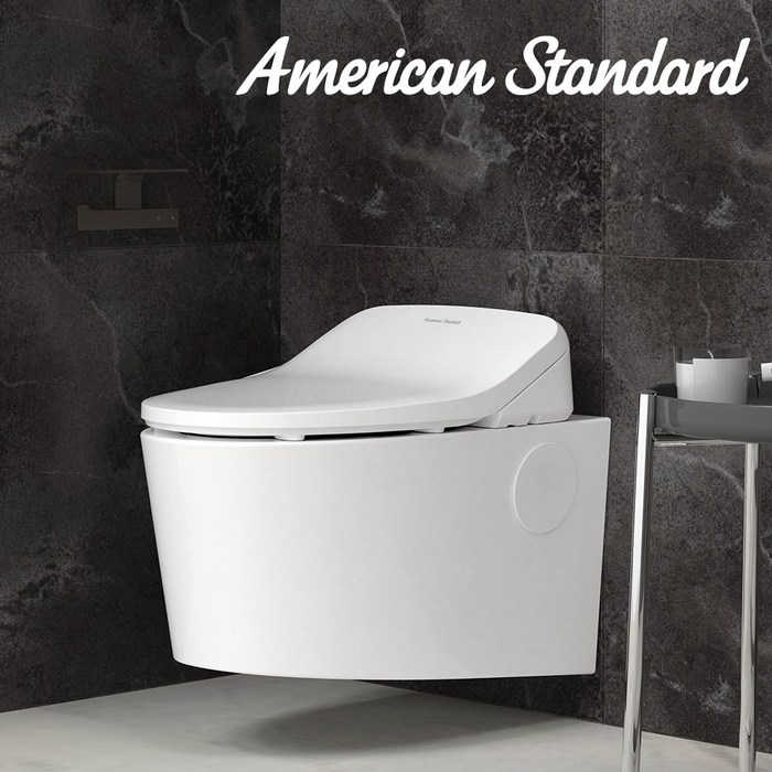 25년 신모델 아메리칸 스탠다드 아쿠아R 비데 터치식 무선 리모컨 방수 필터없는 직수형, 고객직접설치, 아쿠아R