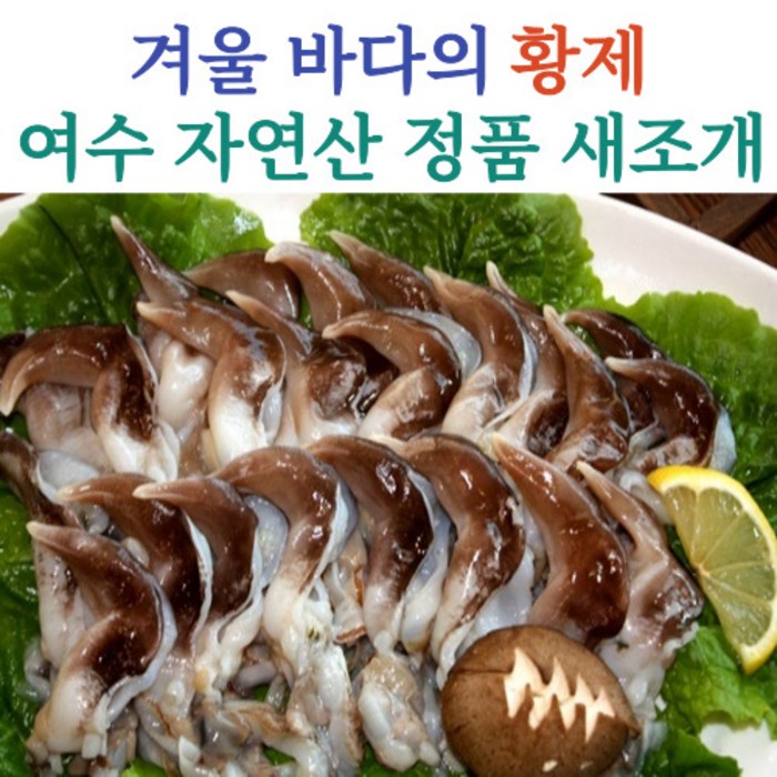 당일손질 자연산 여수 새조개 2kg 실중량 500g 내외 대표 이미지 - 조개살 추천