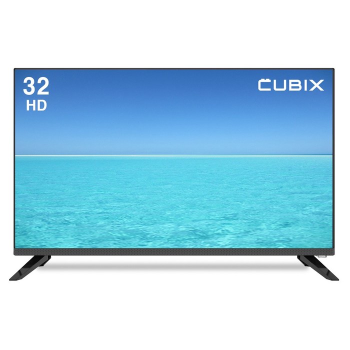 큐빅스 81cm 32인치 HD LED TV IPTV, LE-321H, 스탠드형, 택배배송 대표 이미지 - 중고 TV 추천