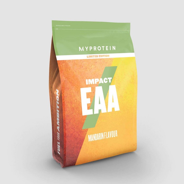 마이프로틴 Myprotein 한정판 임팩트 EAA - 감귤 1kg (헬스/다이어트/단백질 보충제/BCAA/EAA/WPI/WPC), One Color, 1 kg, 1개 대표 이미지 - EAA 추천