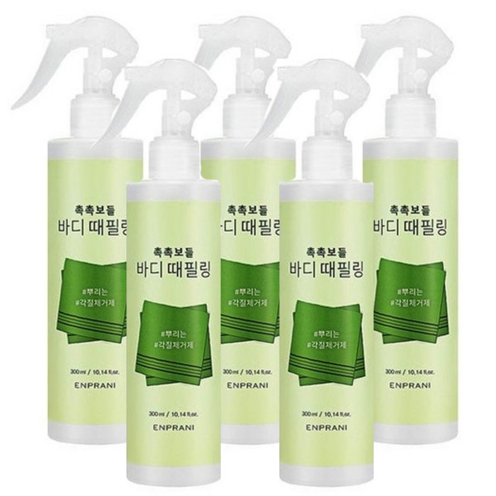 엔프라니 촉촉보들 바디 때필링 300ml 5개 바디 때 필링 때밀이