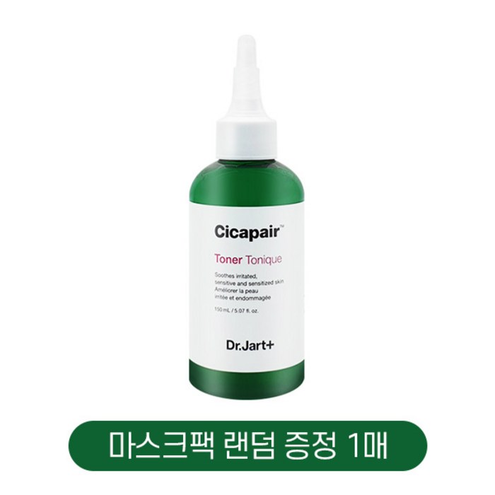 닥터자르트 시카페어 토너 150ml + 마스크팩 1매 증정, 시카페어 토너 150ml+마스크팩 1매 대표 이미지 - 닥터자르트 시카페어 추천