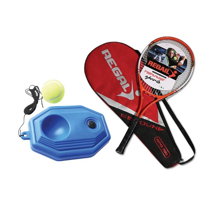 셀프테니스트레이닝 툴세트 리턴볼, 테니스 풀세트_레드 대표 이미지 - 라테스민턴 추천