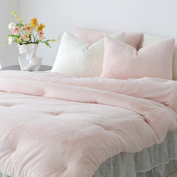 베이직톤 노스베어 극세사 이불 10mm라셀 겨울 차렵이불