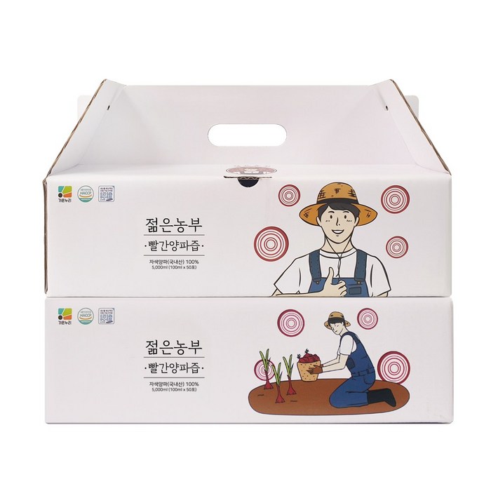 젊은농부 빨간양파즙 100ml, 60포 대표 이미지 - 양파즙 추천