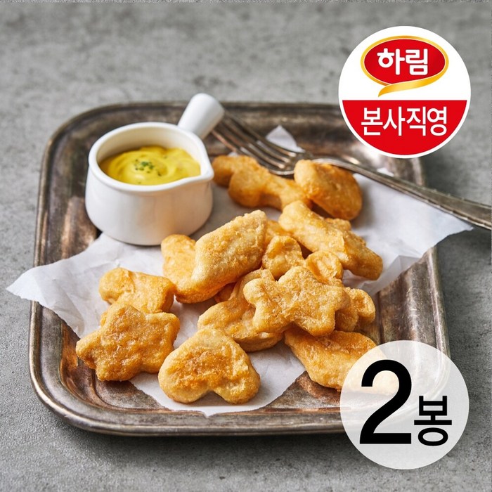 하림 치킨너겟2, 2개, 1kg 대표 이미지 - 순살 치킨 추천
