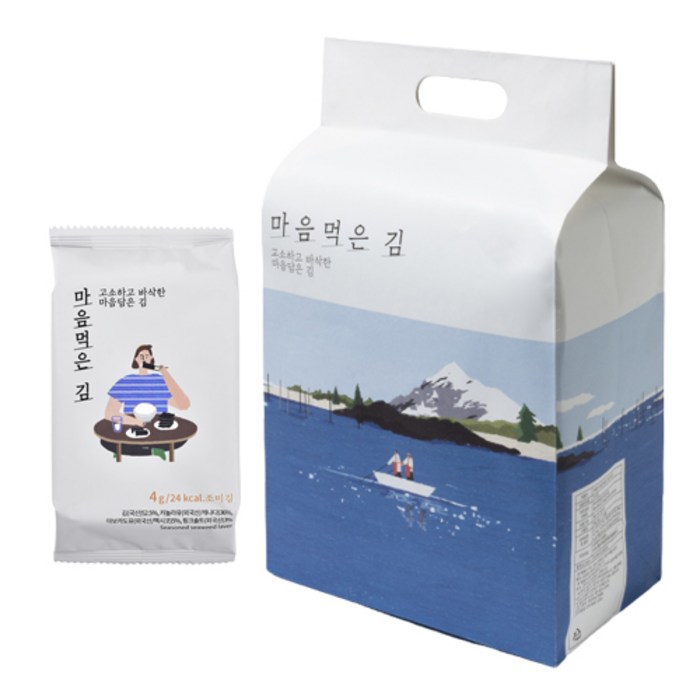 버틀러 마음먹은 김 4g 24개 조미김, 마음먹은김 24개입 대표 이미지 - 경복궁 맛집 추천
