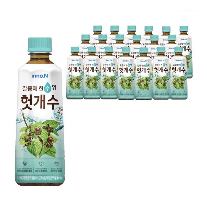 innoN 갈증에 한 수 위 헛개수, 500ml, 40개 대표 이미지 - HK이노엔 추천