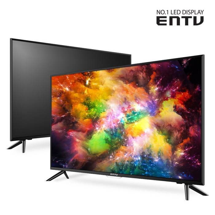 이엔티비 55인치 4K UHD TV HDR10 DIEN55U-CJ, 55인치TV+상하좌우형브라켓(600*400) 대표 이미지 - 이엔TV 추천