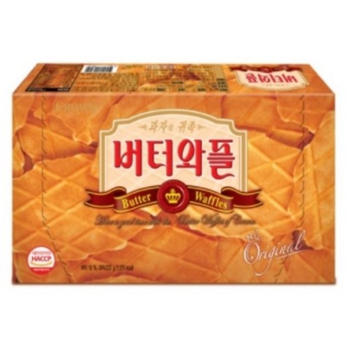 크라운제과 버터와플, 237g, 1개 대표 이미지 - 고소한 과자 추천