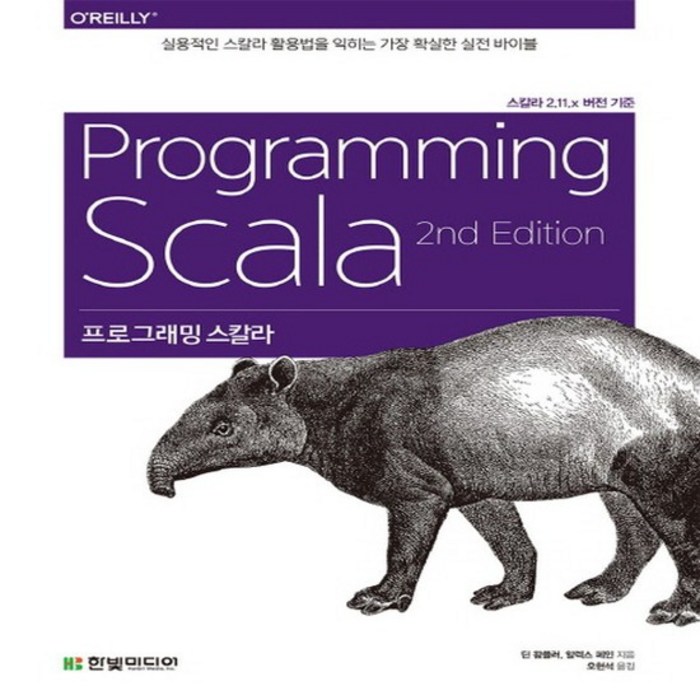 한빛미디어 프로그래밍 스칼라, 없음 대표 이미지 - Scala 책 추천