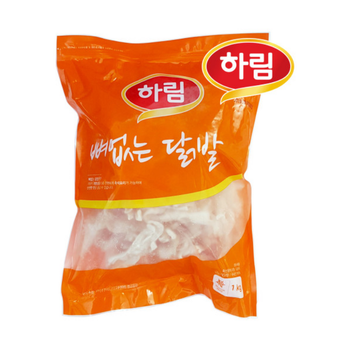 하림/뼈없는닭발(냉동) 1kg 대표 이미지 - 무뼈 닭발 추천