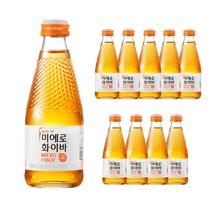 현대약품 미에로화이바, 210ml, 10개 대표 이미지 - 비타민 음료 추천