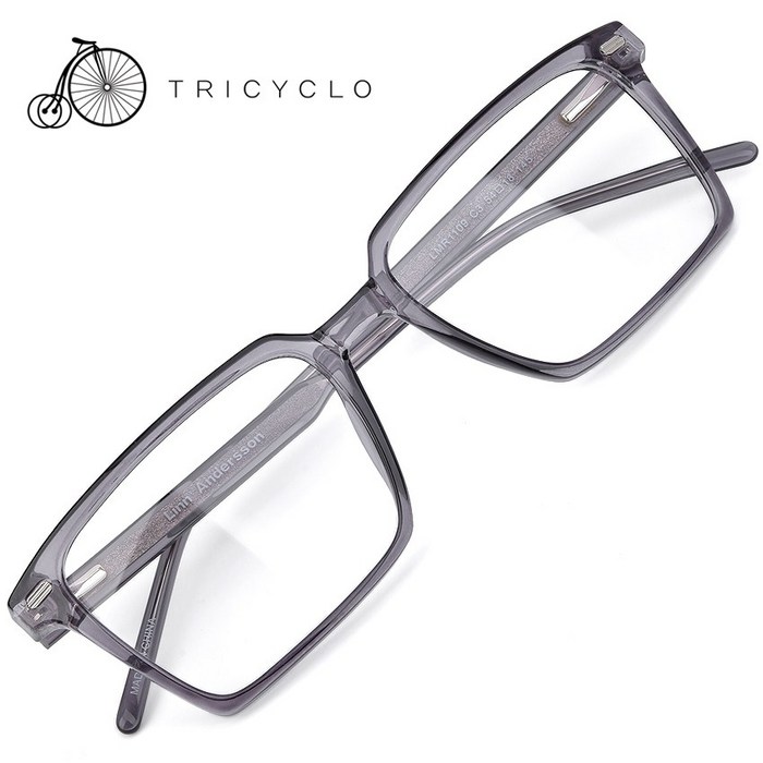 트리시클로 명품 뿔테 투명 안경테 TRILMR1109-C3(54) / TRICYCLO / 트리시클로 대표 이미지 - 그레이 뿔테 추천