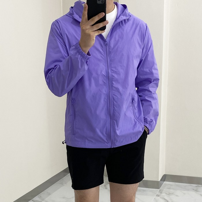 남자 패커블 경량 봄 여름 바람막이 점퍼 대표 이미지 - 경량 바람막이 추천