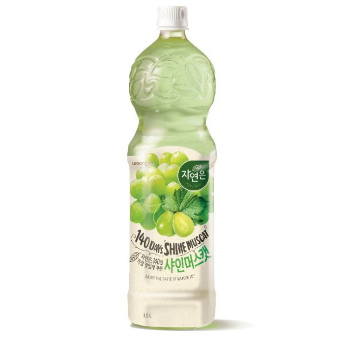 자연은 샤인머스캣 1.5L, 12개 대표 이미지 - 샤인머스캣 음료 추천