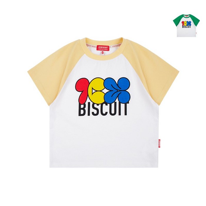 아이스비스킷 벌룬아이스라글란걸티셔츠 IB32TR617