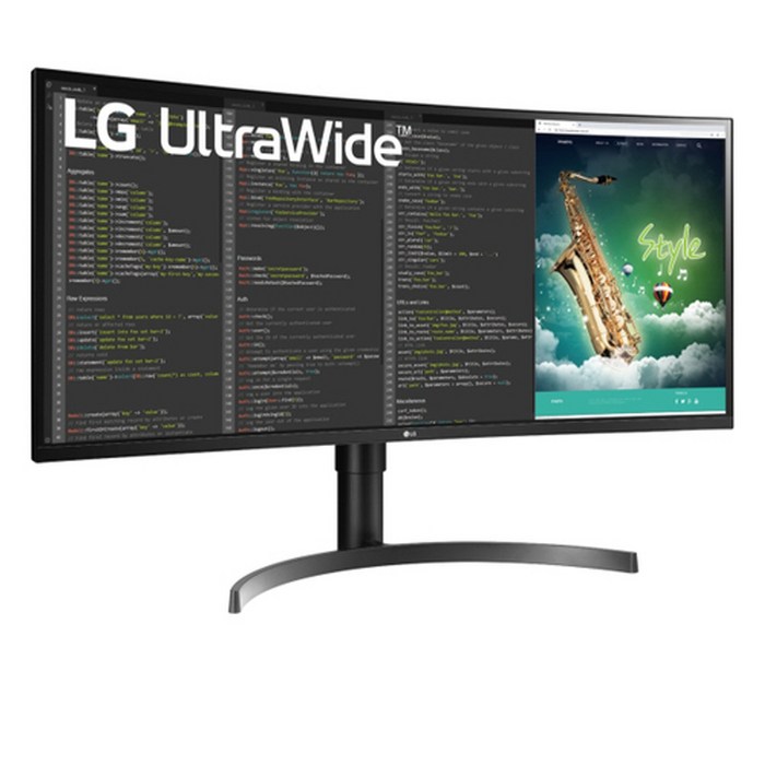 LG전자 울트라와이드 35WN65C/3440 x 1440/IPS/100Hz/커브드/엘지 35인치 모니터/미사용 리퍼비시 대표 이미지 - LG전자 35WN65C 추천