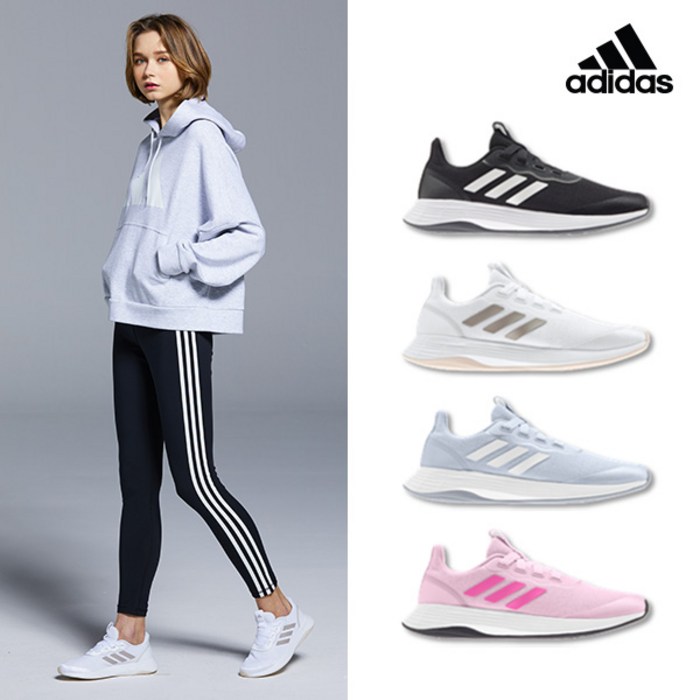 아디다스 [adidas] QT 레이서 삼선로고 운동화 여성 4컬러 택1 대표 이미지 - 아디다스 런닝화 추천