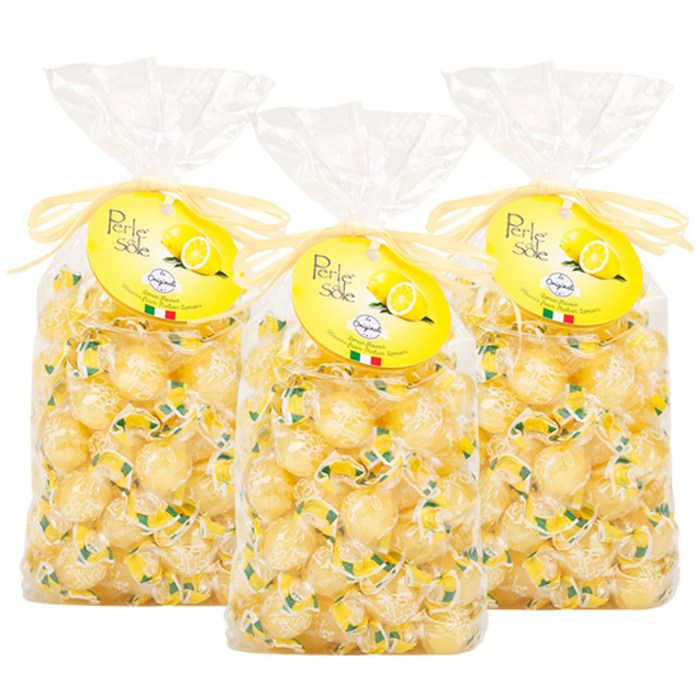 페를레디솔레 레몬 캔디, 500g, 3개 대표 이미지 - 이탈리아 레몬사탕 추천