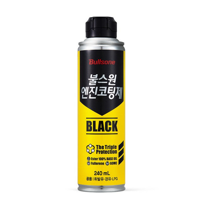 불스원 자동차 엔진 코팅제 240ml, 1개, 불스원 엔진 코팅제 BLACK 대표 이미지 - 미션오일 추천