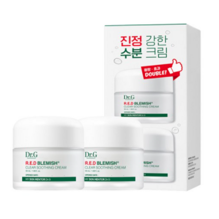 닥터지 레드 블레미쉬 클리어 수딩 크림, 50ml, 16개 대표 이미지