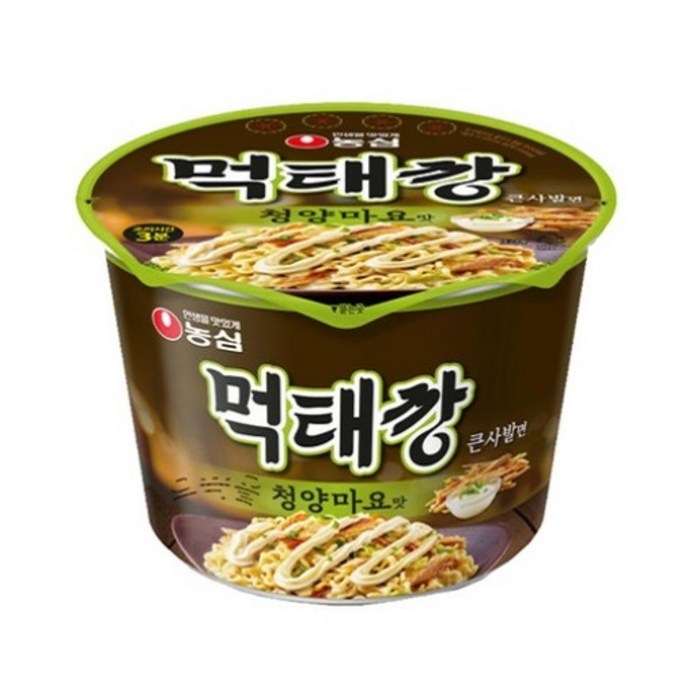 먹태깡 큰사발면 청양마요맛 118g, 8개 대표 이미지 - 먹태 과자 추천