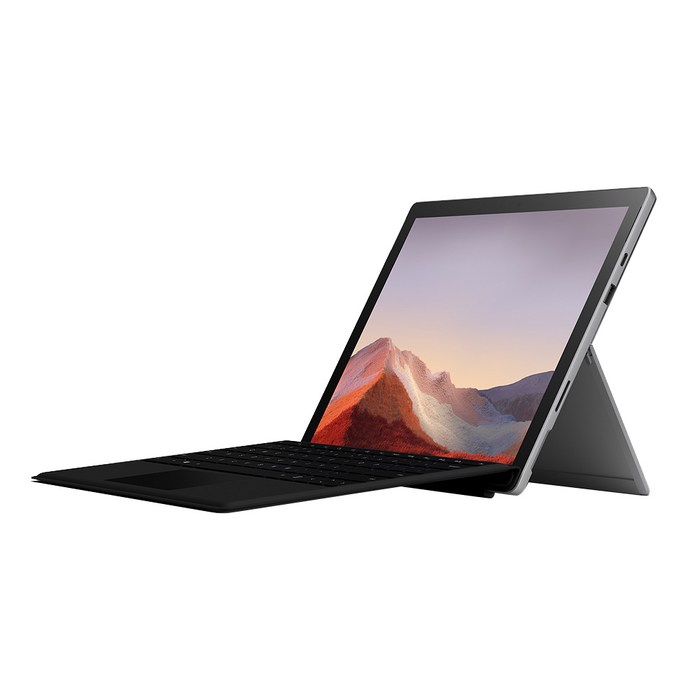 마이크로소프트 2019 Surface Pro7 12.3 + 블랙타입커버세트, 플래티넘, 코어i5 10세대, 128GB, 8GB, WIN10 Home, VDV-00010 대표 이미지 - 서피스 타입커버 추천