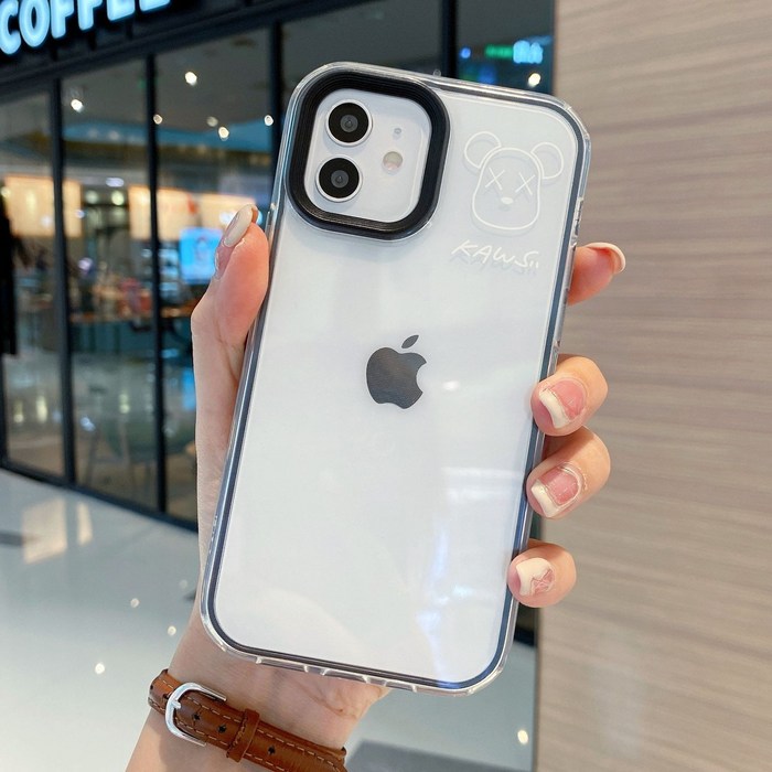 아름다운 투명커플휴대폰 케이스 케이스+ 사생활 보호 필름 투피스 for Iphone13 phone12 대표 이미지 - 아이폰 사생활 보호필름 추천