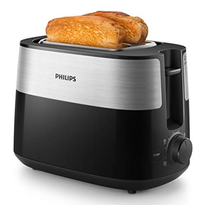 Philips 토스토기필립스토스트기토스트기 HD2516 90 Daily Collection 토스터 플라스틱-48006, 단일옵션
