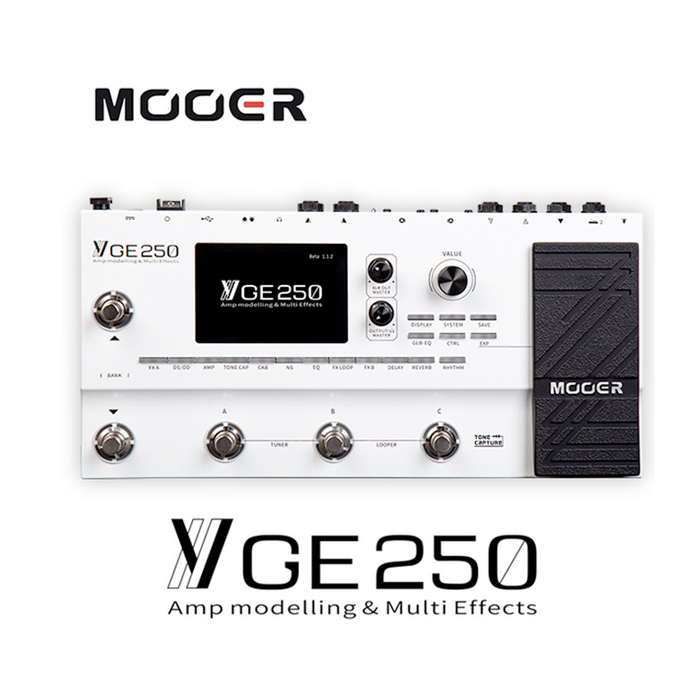 [Mooer Audio] - GE250 Multi Effects Processor 무어오디오 멀티 이펙터 (한글메뉴얼/어댑터포함) 대표 이미지 - 멀티 이펙터 추천