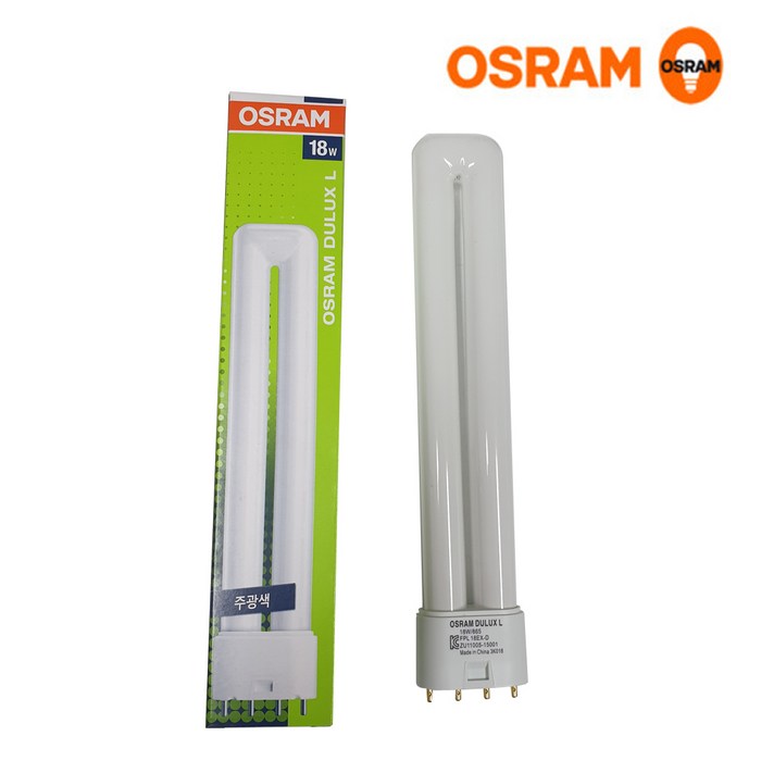 오스람 OSRAM 18W 삼파장 FPL18EX-D 주광색 형광등 대표 이미지 - 오스람 전구 추천