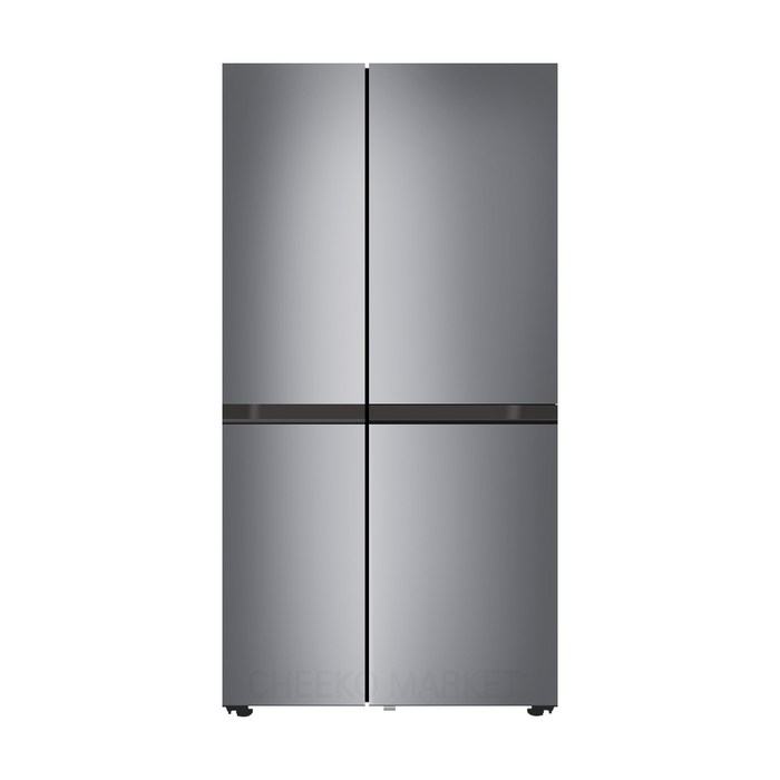 [LG전자] DIOS(디오스) 2도어 양문형 냉장고 베이직 [S834S1D/퓨어메탈], S834S1D 대표 이미지 - 양문형 냉장고 추천