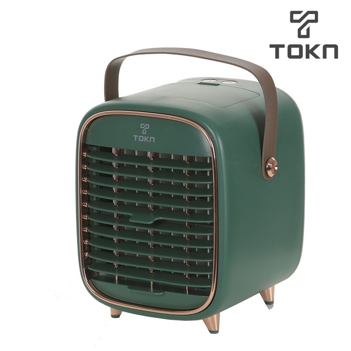 TOKN 토큰 휴대용 이동식 미니 냉풍기, 그린 대표 이미지 - 냉풍기 추천