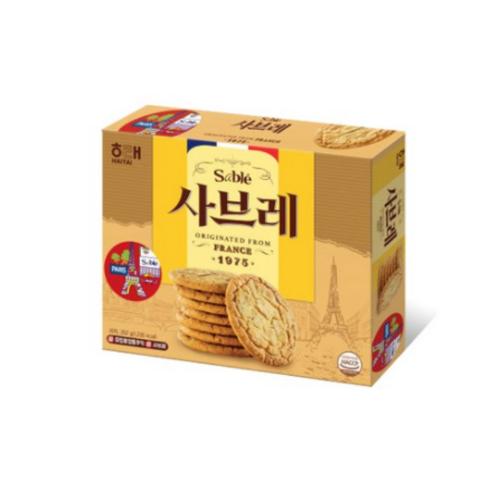 해태 사브레, 6개, 252g 대표 이미지 - 해태 과자 추천