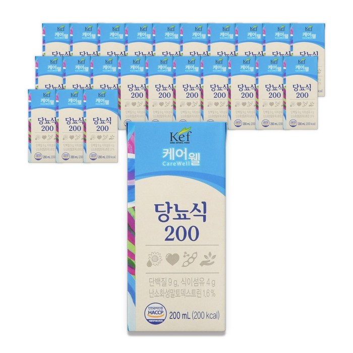 케어웰 당뇨식 200, 200ml, 24개 대표 이미지 - 다이어트 음료 추천