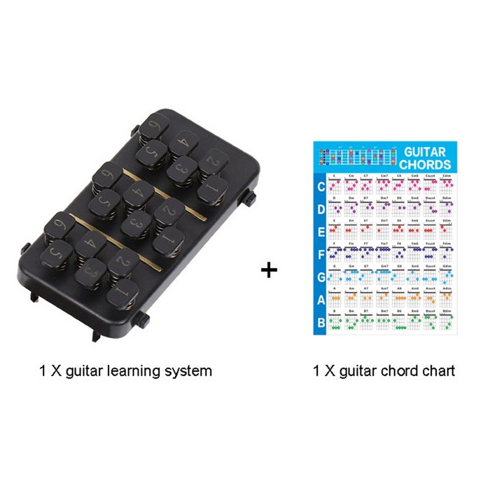 기타코드연습기 기타 학습 시스템 한 키 코드 연습 트레이너 보조 도구 초급 교육 대표 이미지 - 기타 연습기 추천
