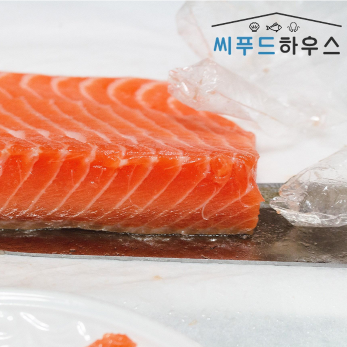 노르웨이 생연어 필렛 연어회 500g 1kg, 04_생연어 몸뱃살 500g 대표 이미지 - 연어 필렛 추천