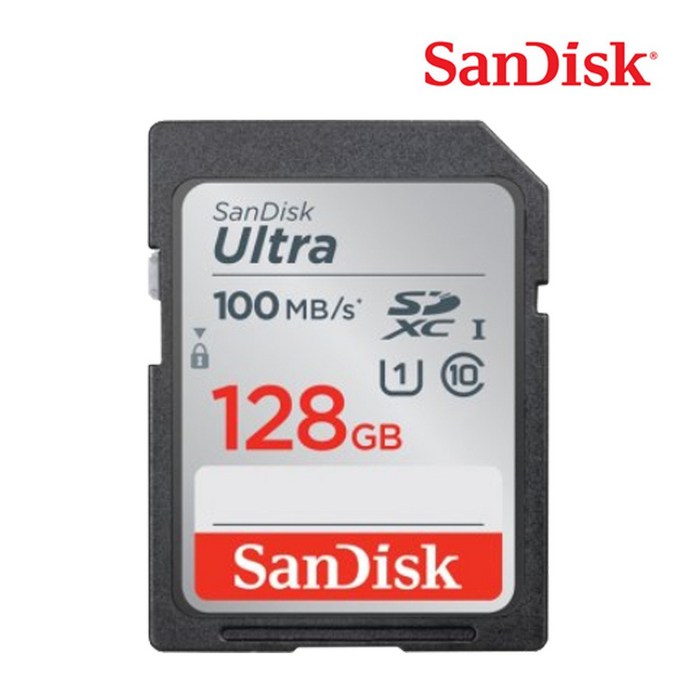 샌디스크 울트라 SDXC SD 카드 128GB/DUNR, 128GB 대표 이미지 - SDXC 추천