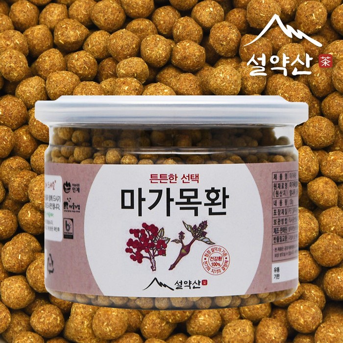 설약산 마가목환 국내산 토종 마가목 엄나무 우슬 130g 1병 강원도 사회적경제 마을기업, 1개 대표 이미지 - 마가목 추천