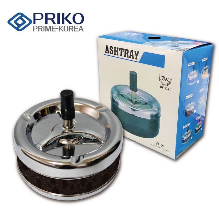 매직재떨이[대] ASHTRAY 원형 뚜껑회전재떨이 대표 이미지 - 차량용 재떨이 추천