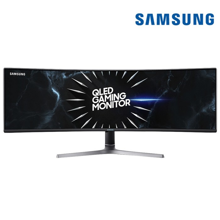 삼성전자 C49RG90 듀얼 QHD QLED 커브드 게이밍 모니터, 삼성전자 C49RG90 듀얼 QHD모니터 대표 이미지 - 49인치 모니터 추천