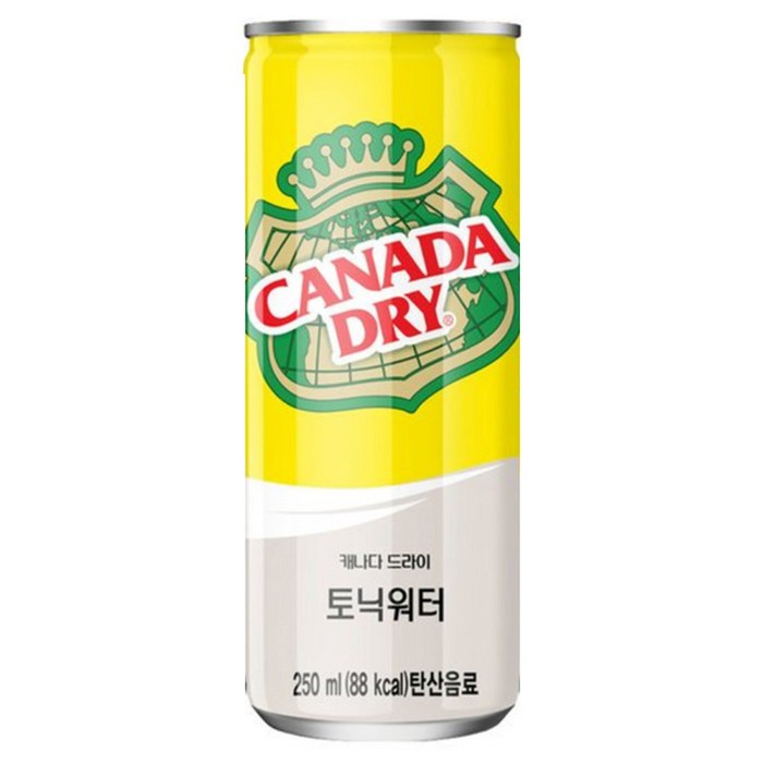 콜라 카나다드라이 토닉워터, 250ml, 60개 대표 이미지 - 캐나다드라이 추천